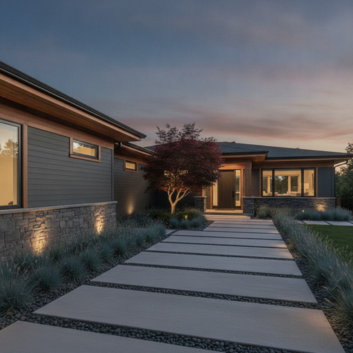 Modernizing the Classic: A Guide to Sleek Ranch Home Landscaping for Ultimate Curb Appeal